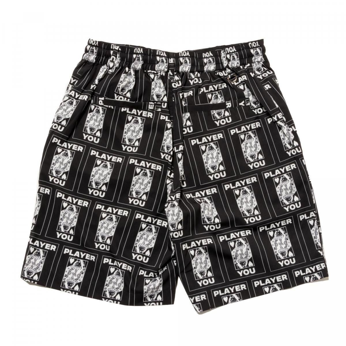 TRUMP SHORTS, BLACK - THE SWINGGGR ONLINE STORE
