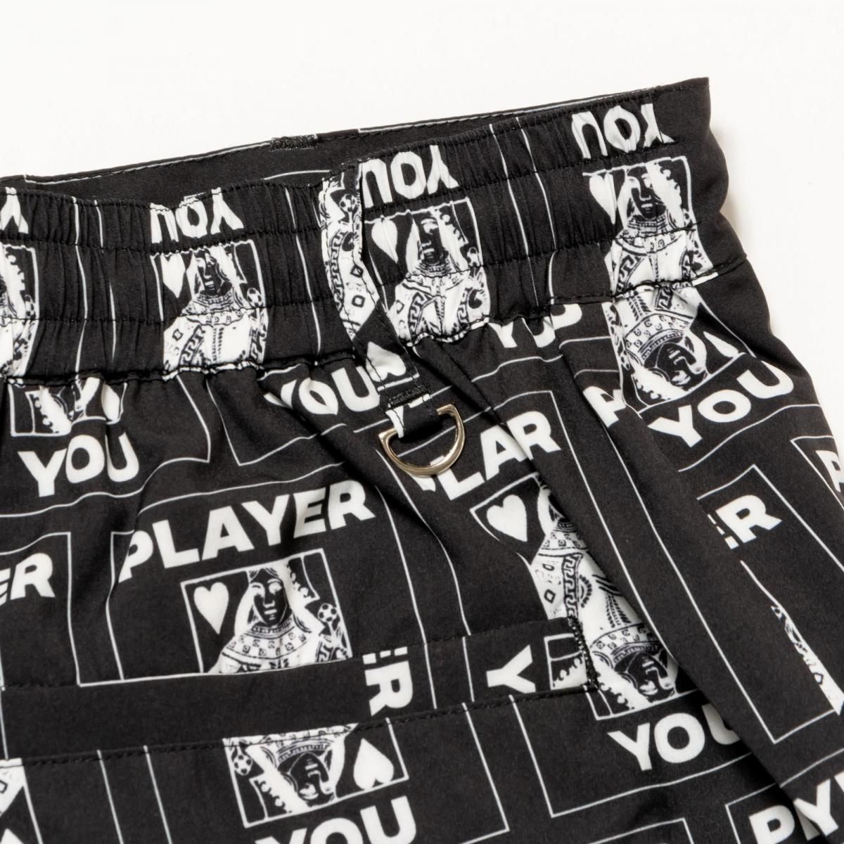 TRUMP SHORTS, BLACK - THE SWINGGGR ONLINE STORE