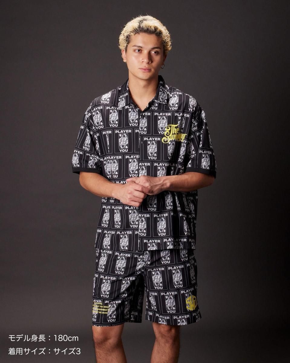 メンズウェア THE SWINGGGR TRUMP SHORTS, BLACK TRUMP SHORTS, BLACK - THE SWINGGGR ONLINE STORE