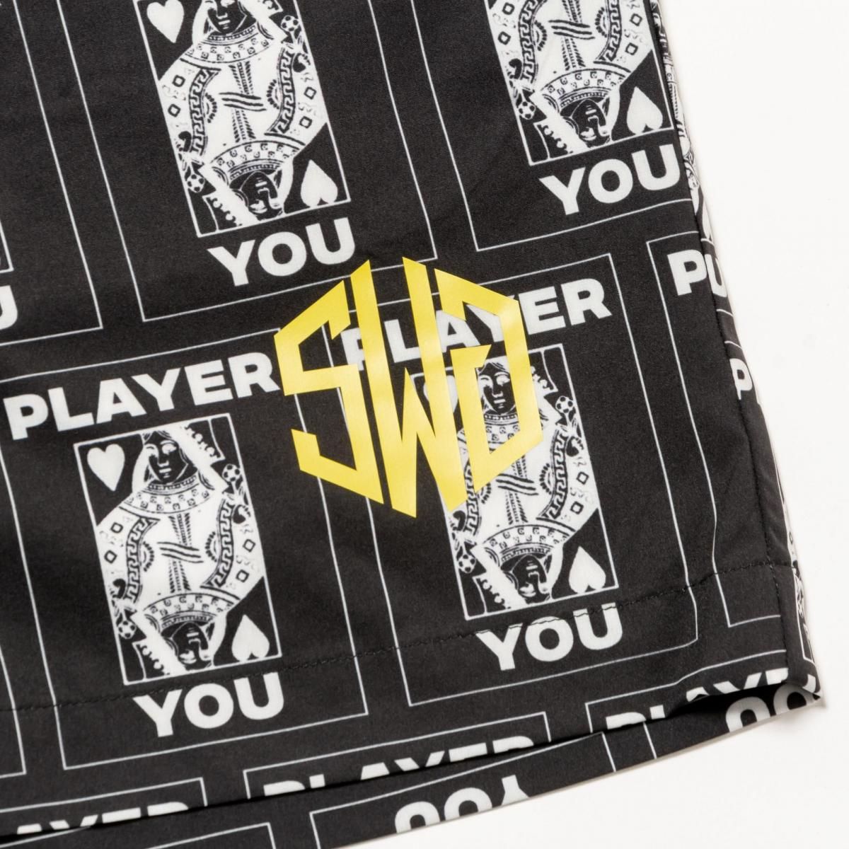メンズウェア THE SWINGGGR TRUMP SHORTS, BLACK TRUMP SHORTS, BLACK - THE SWINGGGR ONLINE STORE