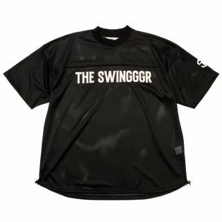 <img class='new_mark_img1' src='https://img.shop-pro.jp/img/new/icons13.gif' style='border:none;display:inline;margin:0px;padding:0px;width:auto;' />MESH MOCK NECK TEE, BLACK