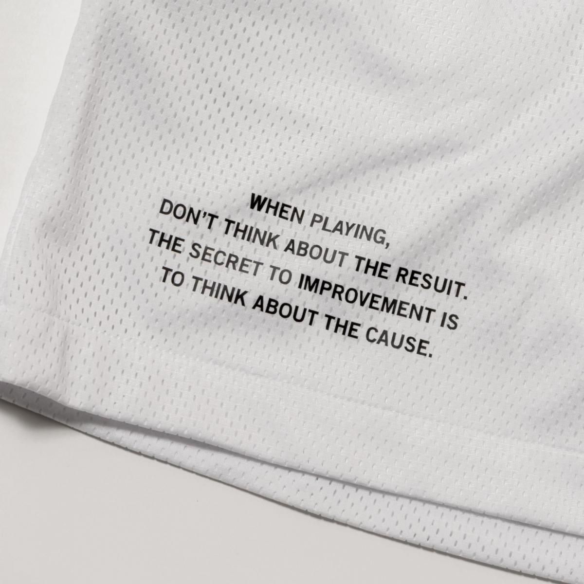 MESH SHORTS, WHITE - THE SWINGGGR ONLINE STORE