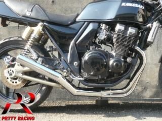 Pretty Racing マフラー　zrx400ii 楽天市場】KAWASAKI ZRX400/2 98〜 分割式 42.7π (改3) PRETTY管