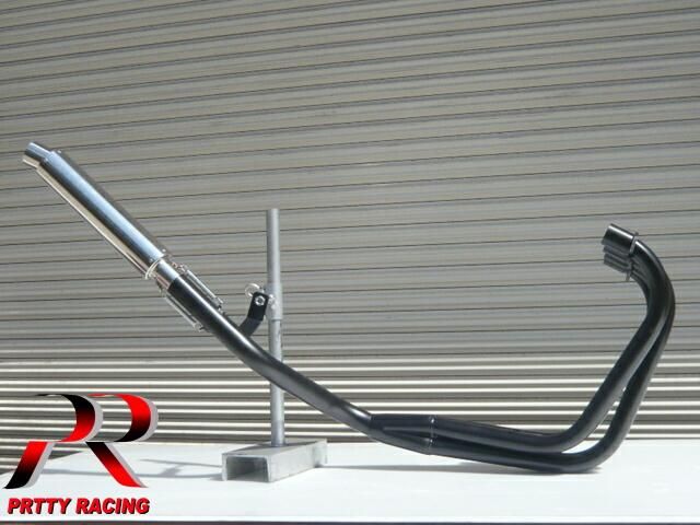 ZRX400/2 ~97 4-1管 ALサイレンサー 50.8π 黒 マフラー ZRX400/2 ~97 4-1管 ALサイレンサー 50.8π 黒 マフラー