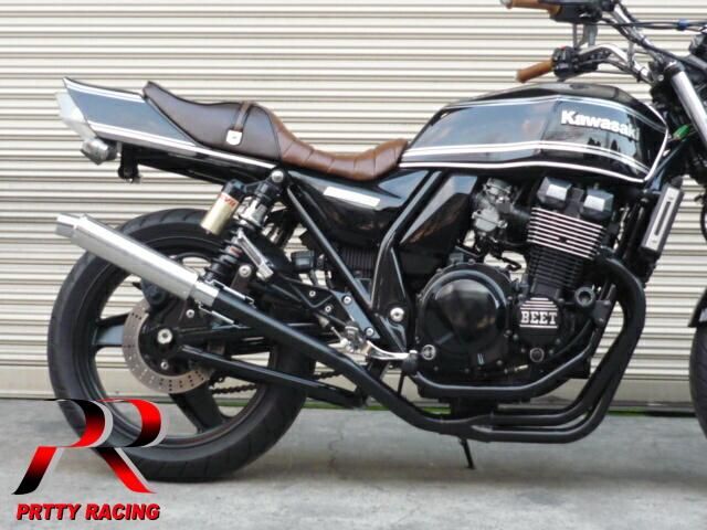 ZRX400/2 98~ 4-1管 ALサイレンサー 50.8π 黒 マフラー ZRX400/2 98~ 4-1管 ALサイレンサー 50.8π 黒 マフラー