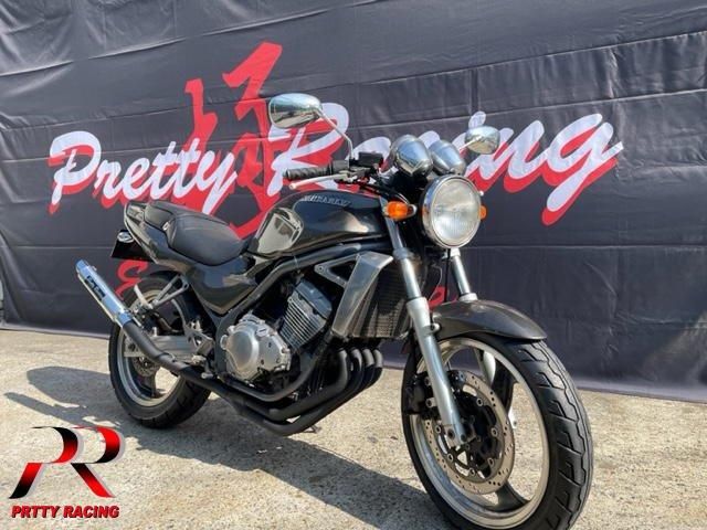 プリティー KAWASAKI バリオス1 ショート管 60π マフラー メッキ
