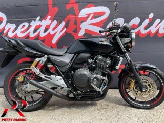 CB400SF NC31  Prettyスリム菅 4ー1マフラー 42.7π