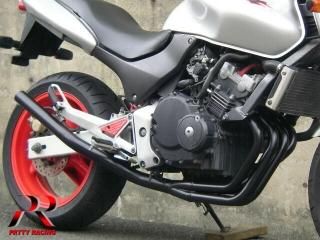 楽天市場】HONDA ホーネット250 ショート管 70π 新品 マフラー