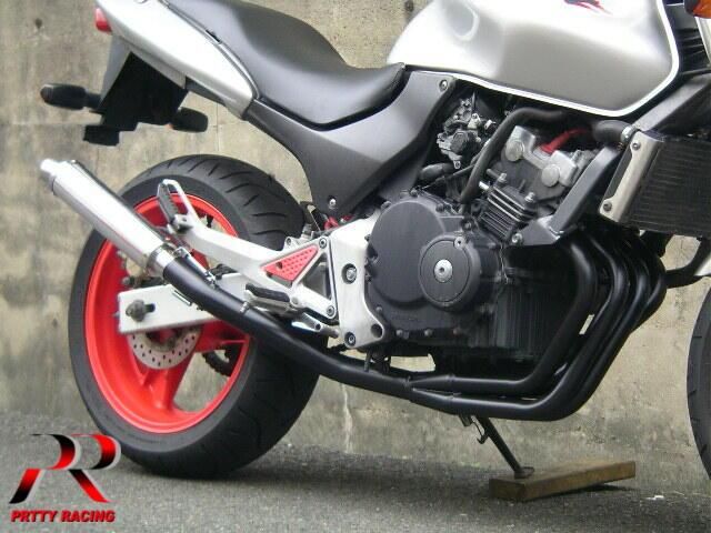 ホーネット250 オールアルミフルエキ バナナ管 かわいかっ ホーネット250 オールアルミフルエキ バナナ管 かわいかっ