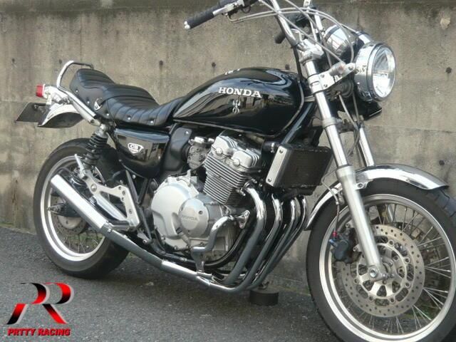 CB400F NC36 ショート管 メッキ マフラー