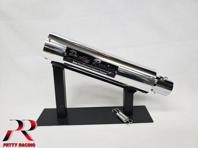 CBR400F 4-1管 ALサイレンサー 50.8π メッキ マフラー