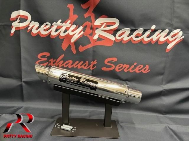 CBR400F 4-1管 SUSサイレンサー 50.8π メッキ マフラー