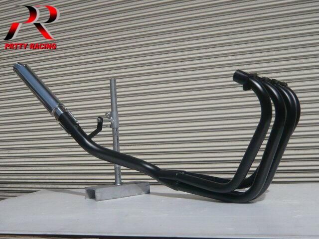 イナズマ400 4-1管 ALサイレンサー 50.8π ブラック マフラー