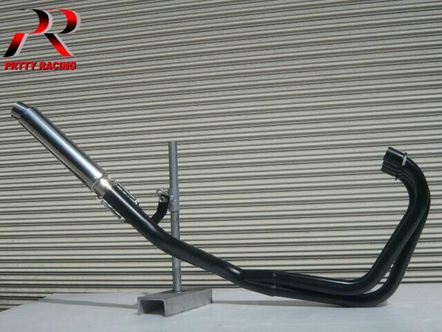 GSX250S 刀 4-1管 SUSサイレンサー 50.8π 黒 マフラー GSX250S 刀 4-1管 SUSサイレンサー 50.8π 黒 マフラー