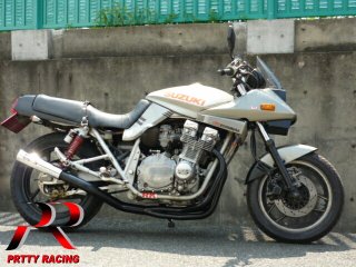 PRETTYRACING SPIDER GSX1100S  ʬ估4-1 AL󥵡  ֥å