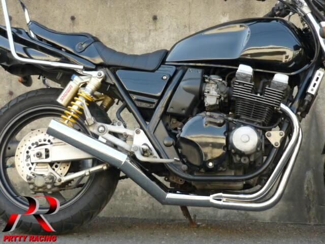メ*ー様 ＸＪＲ400 モリワキマフラー　ショート管　メッキ XJR400 4HM ショート管 メッキ マフラー