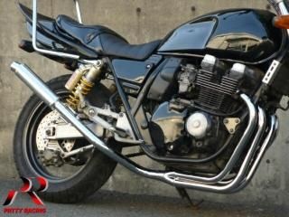 XJ400E/D フェニックスレーシング ショート管無地 新品 マフラー 4G0