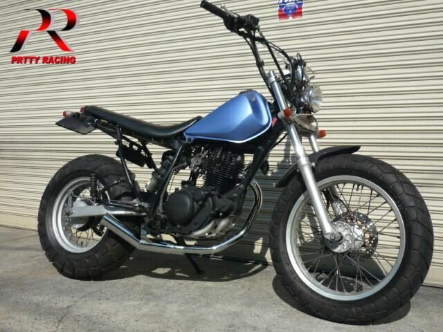 TW200 TW225 ショート管 メッキ マフラー