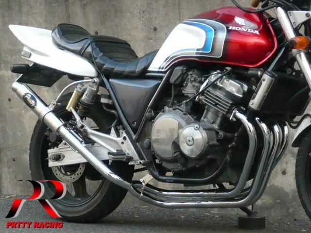 CB400SF R/S nc31 分割式 42.7π (極) メッキ マフラー