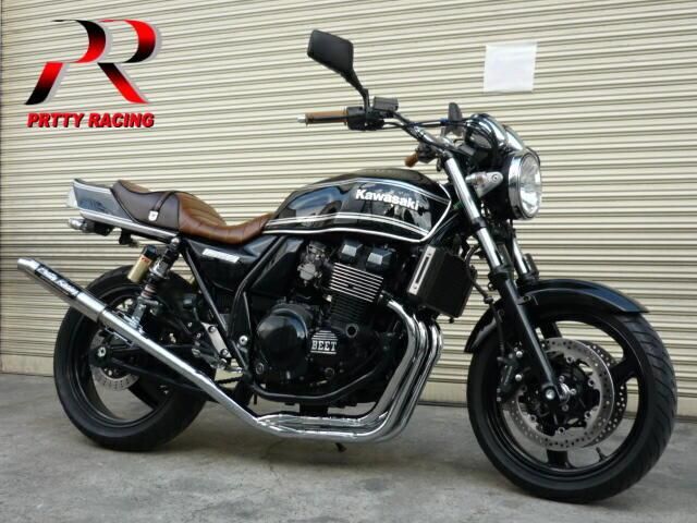ZRX400/2 98～ 分割式 42.7π (極) メッキ マフラー