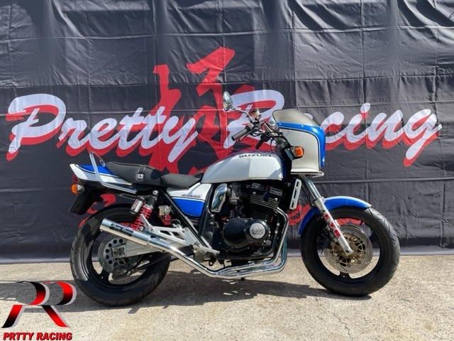 GSX400 インパルス GK79A 分割式 42.7π (極) メッキ マフラー GSX400 インパルス GK79A 分割式 42.7π (極) メッキ マフラー