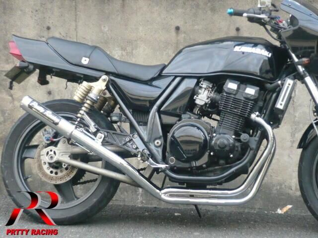 ZRX400/2 ~97 分割式 50.8π (流) マフラー メッキ/耐熱ブラック ZRX400/2 ~97 分割式 50.8π (流) マフラー メッキ/耐熱ブラック