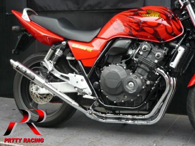CB400SF REVO nc42 分割式 42.7π (改) マフラー CB400SF REVO nc42 分割式 42.7π (改) マフラー