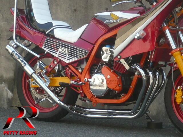 CBR400F 分割式 42.7π (改) マフラー CBR400F 分割式 42.7π (改) マフラー