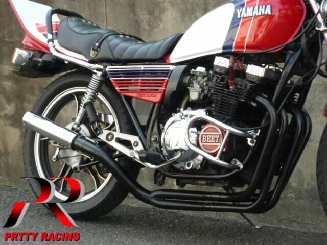 XJ400 E/D  xj550 ガニマタエンデ マフラー