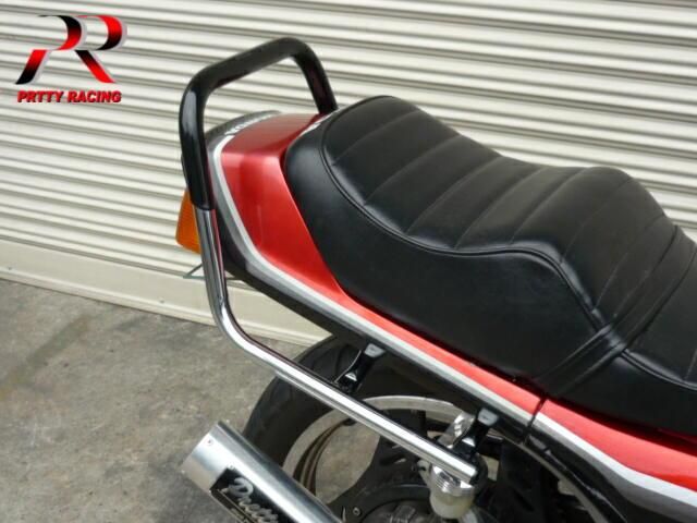 【送料無料】CBX400F PRETTY製 極太ゴム巻きタンデムバー HONDA CBX400F PRETTY製 新品 極太ゴム巻きタンデムバー