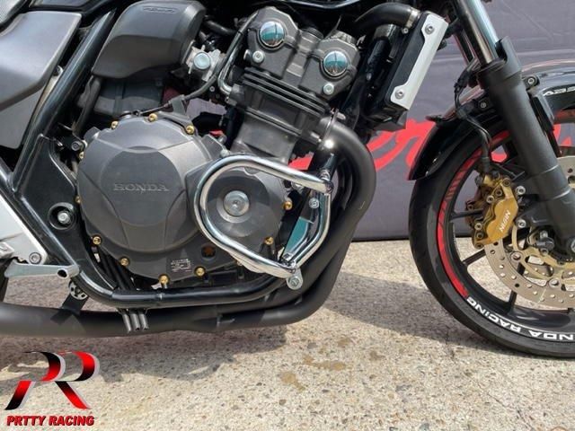 CB400SF REVO NC42 中期 メッキエンジンガード