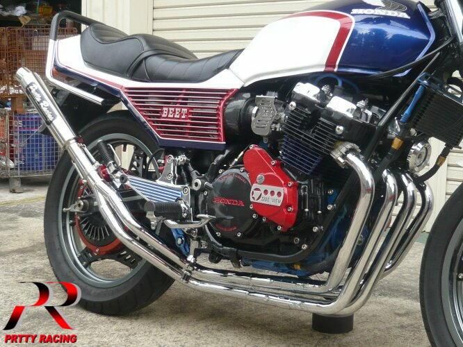 CBX400F 用【爆】4-2-1管(分割式 )