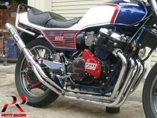 CBX400F フェニックスレーシング ショート管 無地 新品 マフラーNC07