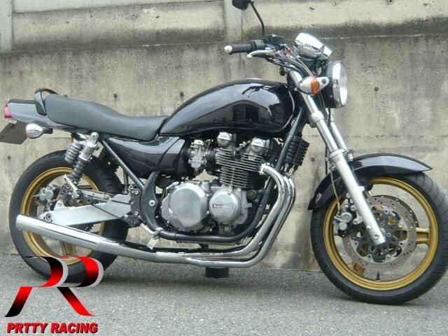KAWASAKI ゼファー750 ショート管 マフラー [メッキタイプ]