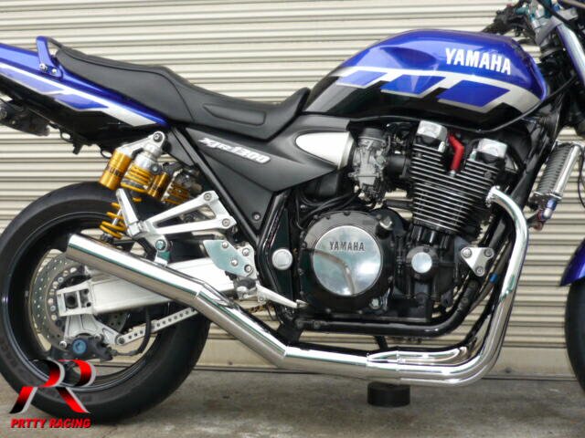 xjr400 メッキ ショート管 - パーツ