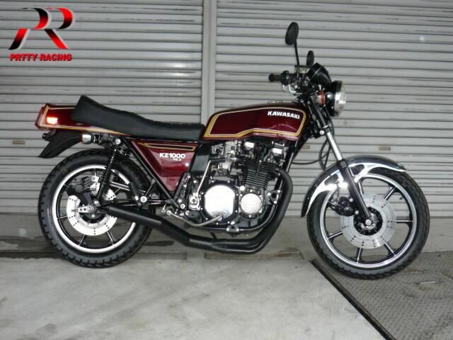 PRETTYRACING SPIDER Z1000 MK2 ショート管 ブラック PRETTYRACING SPIDER Z1000 MK2 ショート管 ブラック