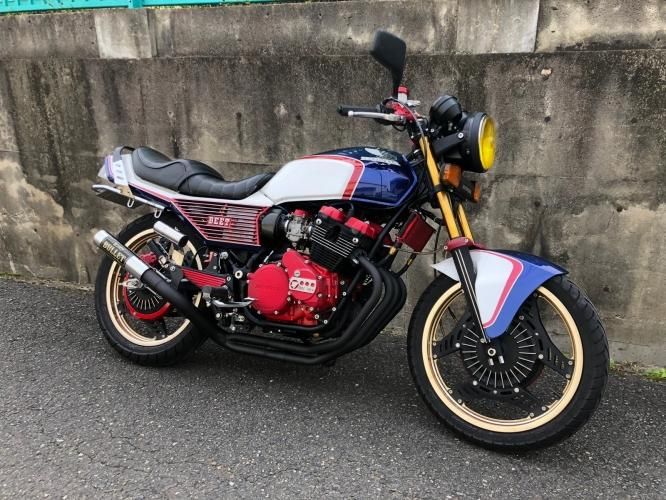 CBX400F プリティーレーシング マフラー