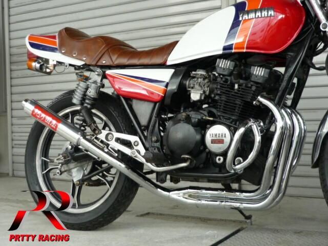 XJ400 E/D 紀の国屋 45π 分割式 4-2-1管 メッキ マフラー