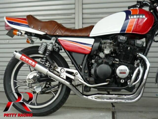 XJ400 E/D 紀の国屋 45π 分割式 4-2-1管 メッキ マフラー