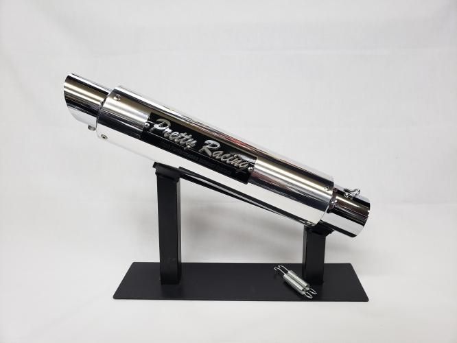 CB250N CB400N ホーク3 極 UPタイプ マフラー 42.7π ブラック