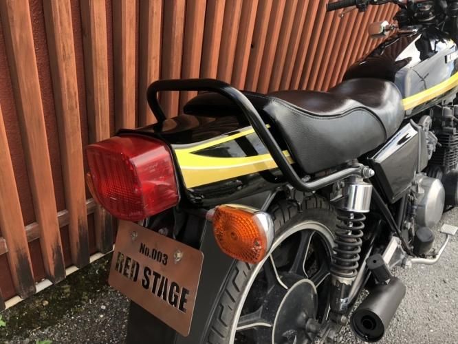 Z250FT タンデムバー 黒