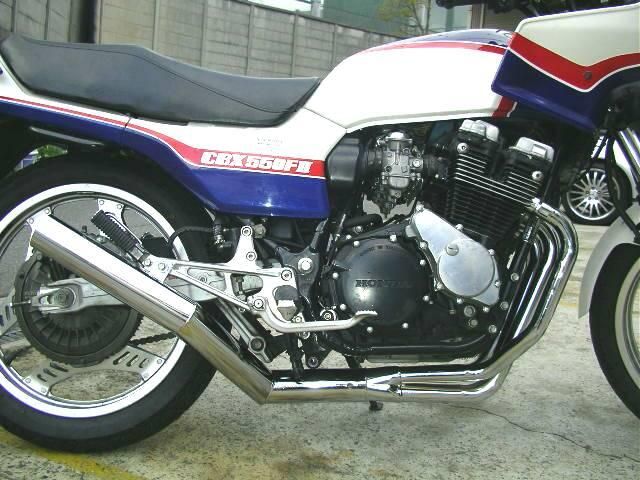 CBX400F / 550F 兼用 ショート管 メッキ マフラー CBX400F / 550F 兼用 ショート管 メッキ マフラー