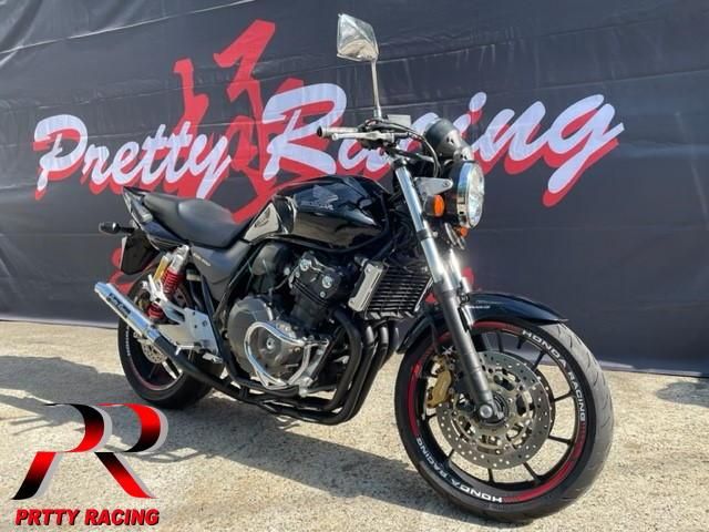 CB400SF REVO NC42 分割式 42.7π (極) 黒 マフラー