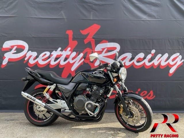 REALIZE Realize CB400SF-REVO バイクマフラー EBL-NC42 2008年