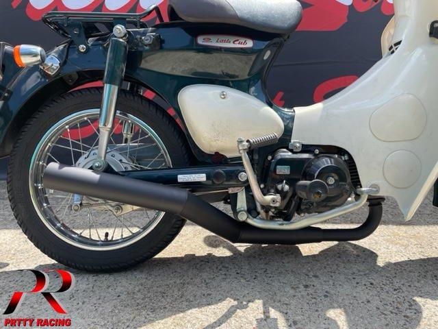 リトルカブ PRETTY ショート管 インジェクション FI車マフラー