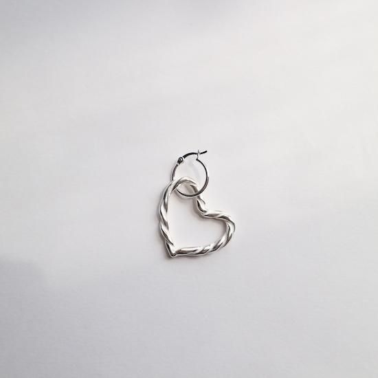 Silver925Heart pierceҼ