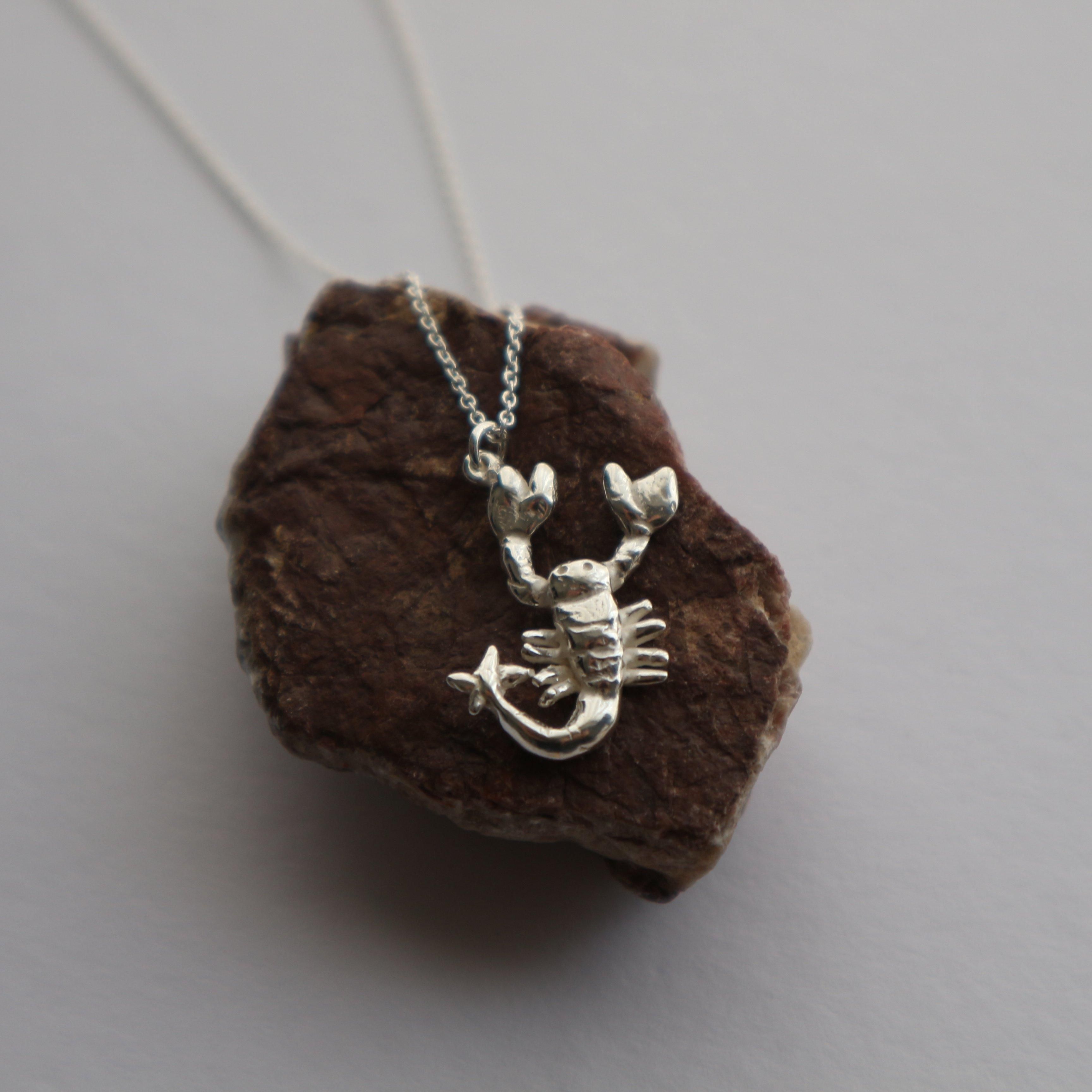 Silver925Scorpion necklace