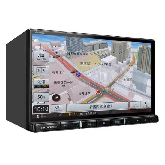 カロッツェリア(パイオニア) 楽ナビ AVIC-RL710 8型 カーナビ フルセグ 