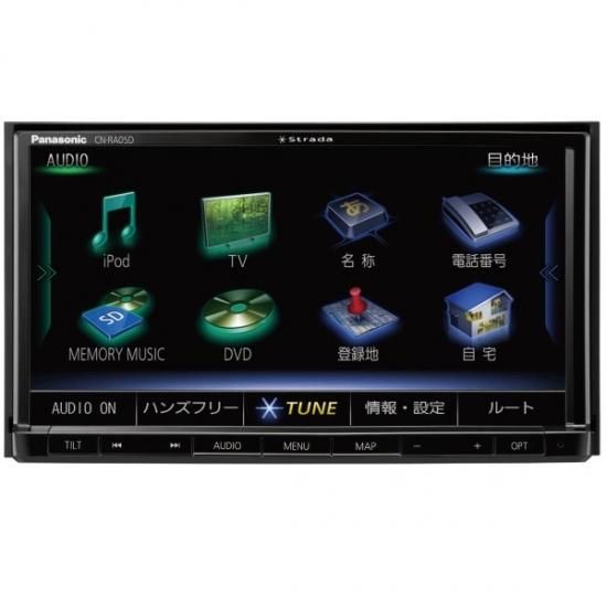 Panasonic strada CN-RA05D カーナビ フルセグ対応