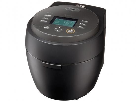 三菱　本炭窯　MITSUBISHI 炊飯器　内釜あり 三菱電機(MITSUBISHI) 炊飯器 本炭釜 紬 NJ-BW10G-B [炭漆黒